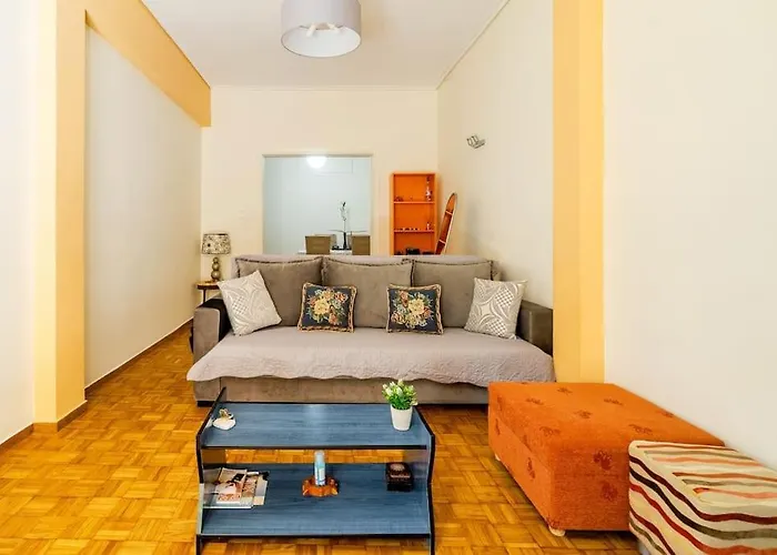 Bright,Comfort House In The Heart Of Athens